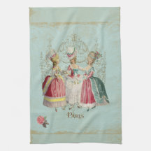 Marie Antoinette Ladies in Waiting Towel