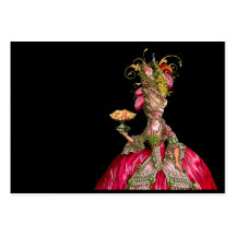 Marie Antoinette Let Them Eat Cake Business Cards