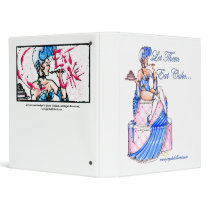 Marie Antoinette 'Let Them Eat Cake' Notebook binders