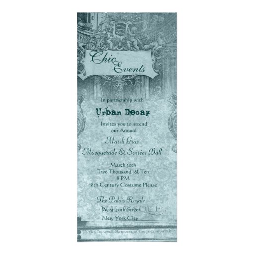 Marie Antoinette Let Us Eat Cake Invitations