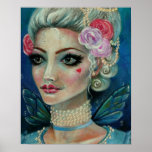 Marie Antoinette love love Print