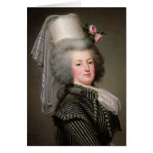 Marie-Antoinette  of Habsbourg-Lorraine Greeting Card