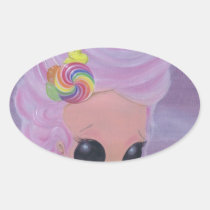 marie, antoinette, sugar, fueled, sugarfueled, michael, banks, coallus, rainbow, candy, girl, Sticker with custom graphic design