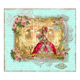 Marie Antoinette Party at Versailles Poster Print print