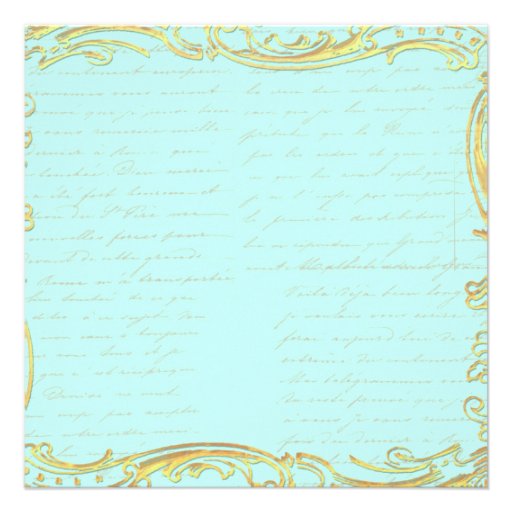 Marie Antoinette Party at Versailles Stationery Custom Announcement