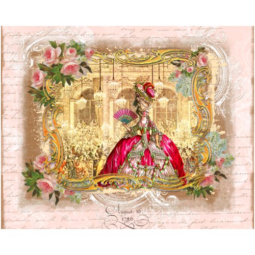 Marie Antoinette Party in Pink at Versailles flyer