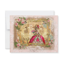 Marie Antoinette Party in Pink at Versailles invitations by lapapeteriedeParis Marie Antoinette Party in Pink at Versailles invitations