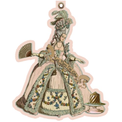 MARIE ANTOINETTE PASTILLE ORNAMENT photosculpture