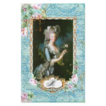 Marie Antoinette Pink Roses n Lace stationery