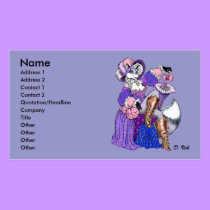 Marie Antoinette Profile Card business cards