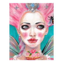 Marie Antoinette Queen Bee Letterhead Template