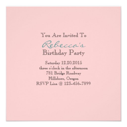 marie antoinette tea pot floral birthday party custom invites