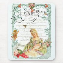 Marie Antoinette Valentine Mousepads