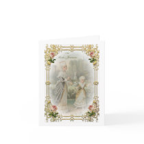 Marie Antoinette Versailles Rose Gardens 1700's Cards