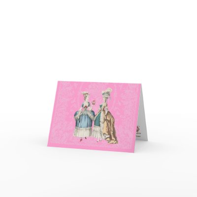 Marie Antoinette Vintage Series - ... - Customized Greeting Card by pauletteparis