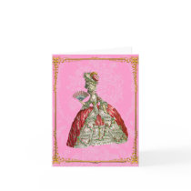 Marie Antoinette Vintage Versailles cards