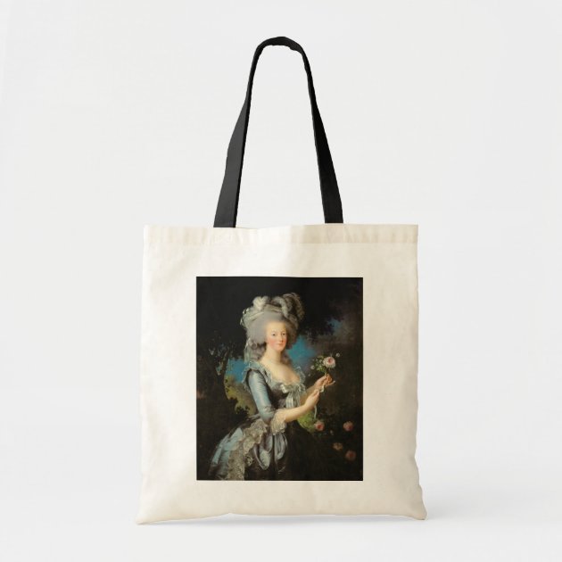 Marie Antoinette with a Rose, 1783 Budget Tote Bag