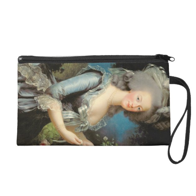 Marie Antoinette with a Rose, 1783 Wristlet Clutch