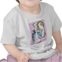 Marie Antoinette with Bluebird Tee Shirts