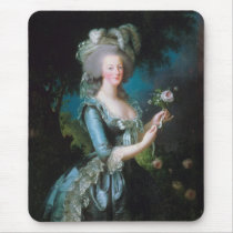 Marie-Antoinette with the Rose by Elisabeth Lebrun Mousepad