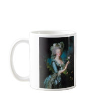 Marie-Antoinette with the Rose by Elisabeth Lebrun Coffee Mugs