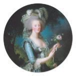 Marie-Antoinette with the Rose by Elisabeth Lebrun Sticker
