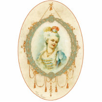 Marie Antoinette Young Girl Sculpture Ornament Photo Sculptures