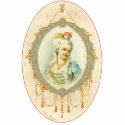Marie Antoinette Young Girl Sculpture Ornament photo sculptures