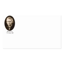 Marie-Curie Business Cards
