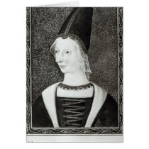 Marie d'Anjou  Queen of France Greeting Cards