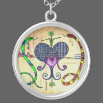 Marie Laveau Veve necklaces