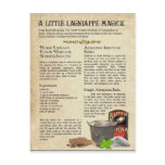 Marie Laveau's Floor Wash for Business Success Postcard
