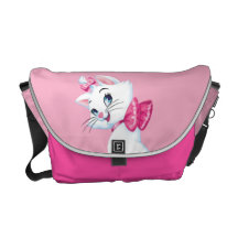 Marie Looking Over Shoulder Messenger Bag