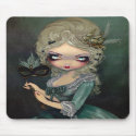 Marie Masquerade gothic Rococo Mousepad by strangeling Marie Masquerade gothic Rococo Mousepad