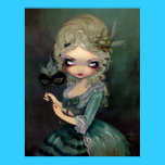 Marie Masquerade lowbrow gothic Rococo Art Print