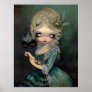 Marie Masquerade lowbrow gothic Rococo Art Print