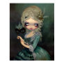 Marie Masquerade lowbrow gothic Rococo Art Print Marie Masquerade lowbrow gothic Rococo Art Print