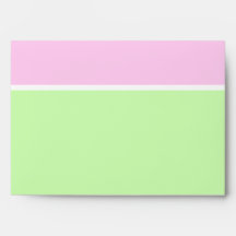 Marielle Bat Mitzvah Wedding Envelope Lime