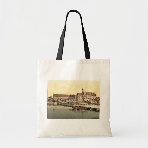 Marienburg, west side, Prussia, Germany (i.e., Mal Canvas Bags