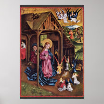 Marienfelder Altar Inside The Bottom Left Of The L Print