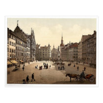 Marienplatz, Munich, Bavaria, Germany magnificent postcards