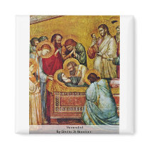 Marientod By Giotto Di Bondone Magnet