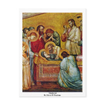 Marientod By Giotto Di Bondone Post Cards