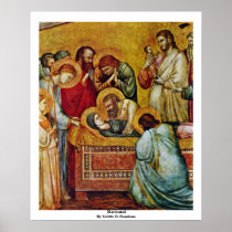 Marientod By Giotto Di Bondone Print