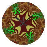 Marigold Meadow Cross Large Wall Clock wall clocks