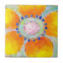Marigold tile tiles