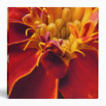 Marigold Up Close Vinyl Binders