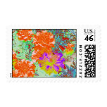 marigolds gone wild! postage stamp