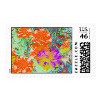marigolds gone wild! postage by alyciakeating marigolds gone wild! postage