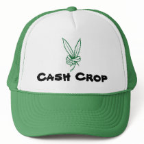 Marijuana-Peace, Cash Crop hats by fatmidgetracer Marijuana-Peace, Cash Crop hats